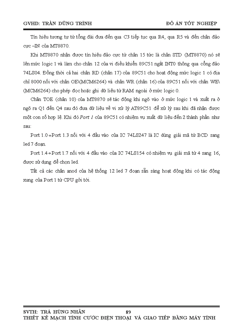 image for page Thiết kế và thi công mạch tính cước điện thoại và giao tiếp bằng máy tính