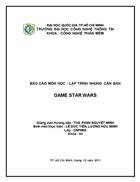 Lập trình nhúng căn bản Game star wars