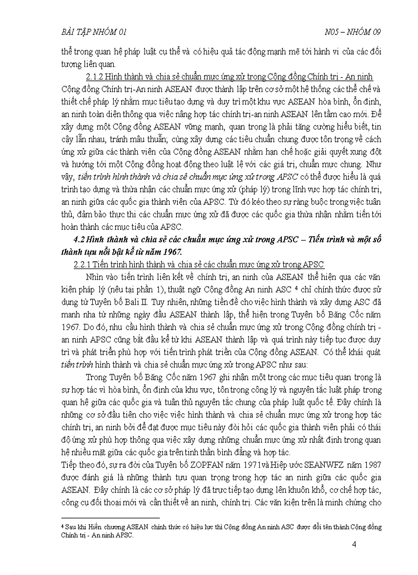 image for page Tiến trình hình thành và chia sẻ chuẩn mực ứng xử trong Cộng đồng Chính trị An ninh ASEAN APSC