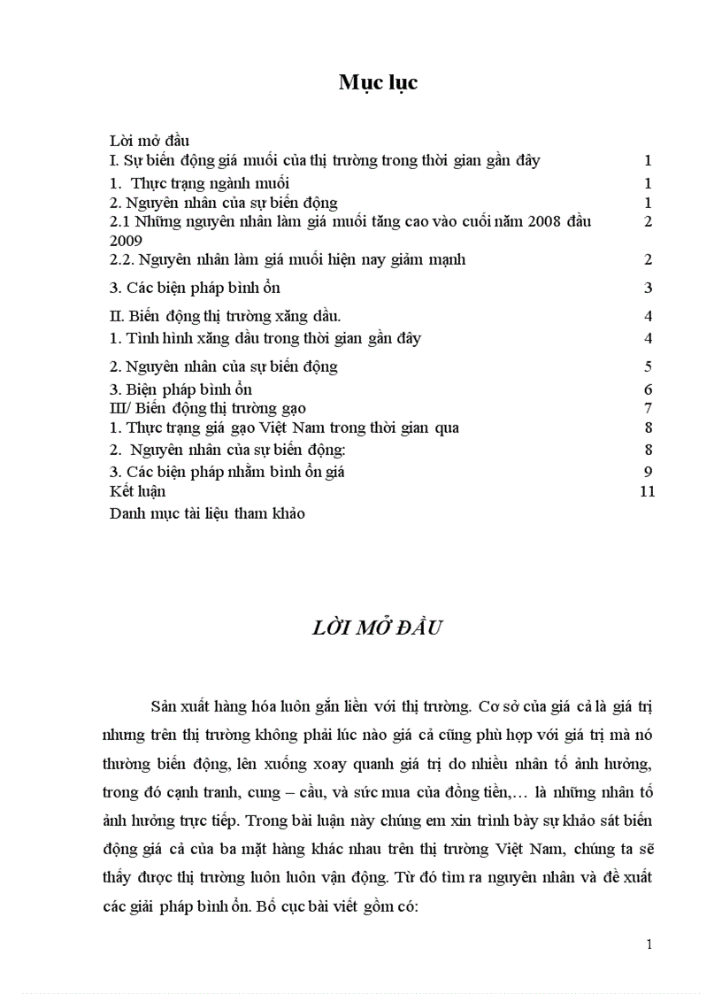 image for page Trình bày sự khảo sát biến động giá cả của ba mặt hàng khác nhau trên thị trường Việt Nam Từ đó tìm ra nguyên nhân và đề xuất các giải pháp bình ổn