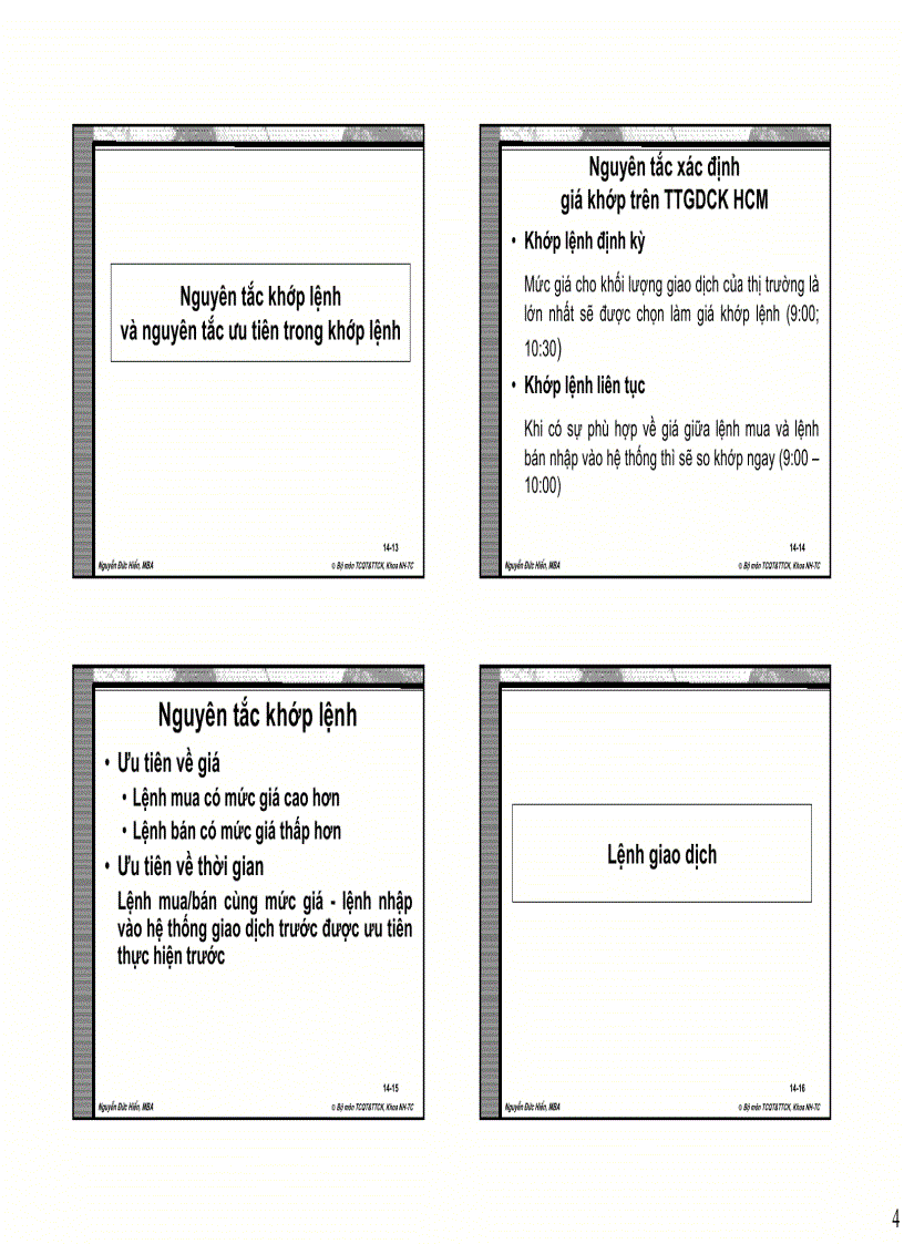 image for page Chuyên đề Hướng dẫn giao dịch và khai thác thông tin trong phân tích và Đầu tư trên thị trường chứng khoán việt nam