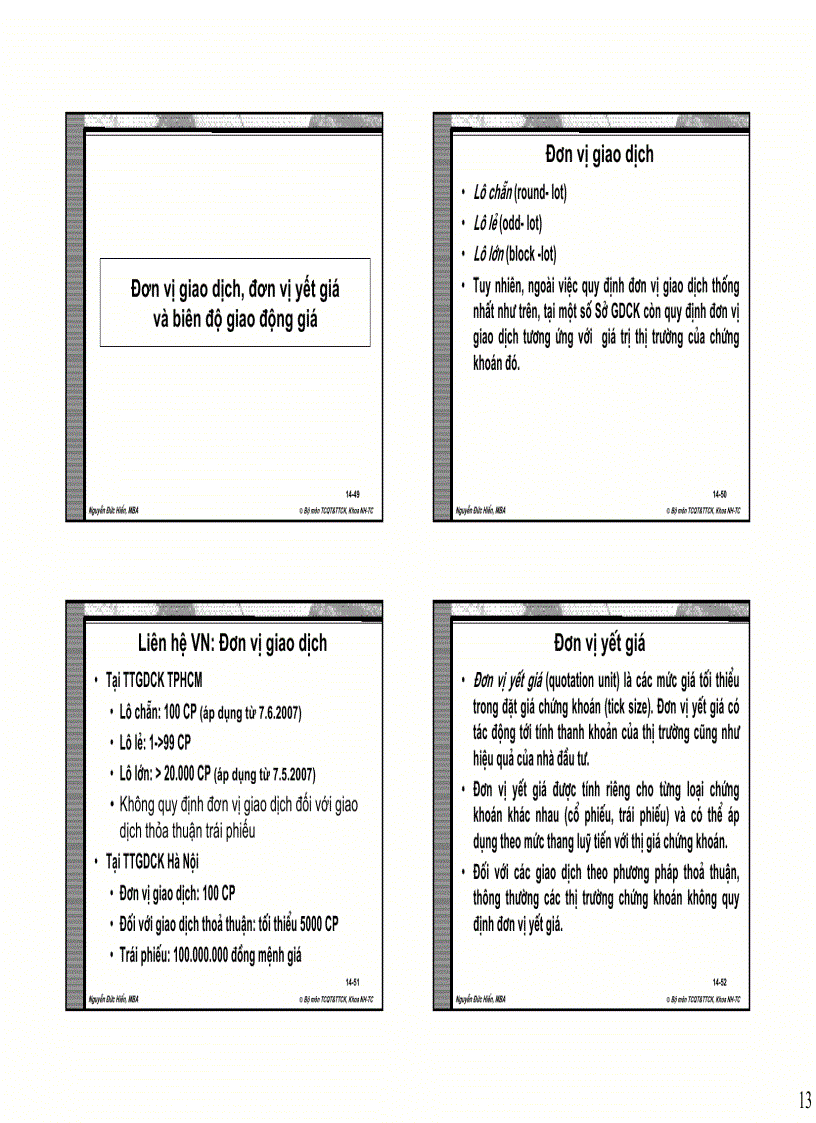 image for page Chuyên đề Hướng dẫn giao dịch và khai thác thông tin trong phân tích và Đầu tư trên thị trường chứng khoán việt nam