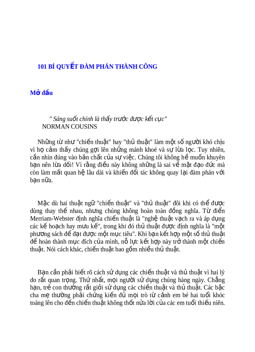 image for page 101 bí quyết đàm phán thành công