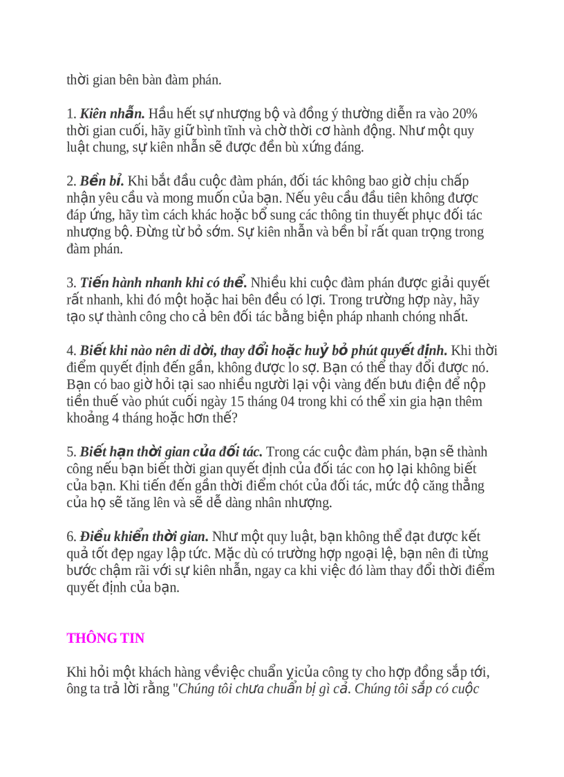 image for page 101 bí quyết đàm phán thành công