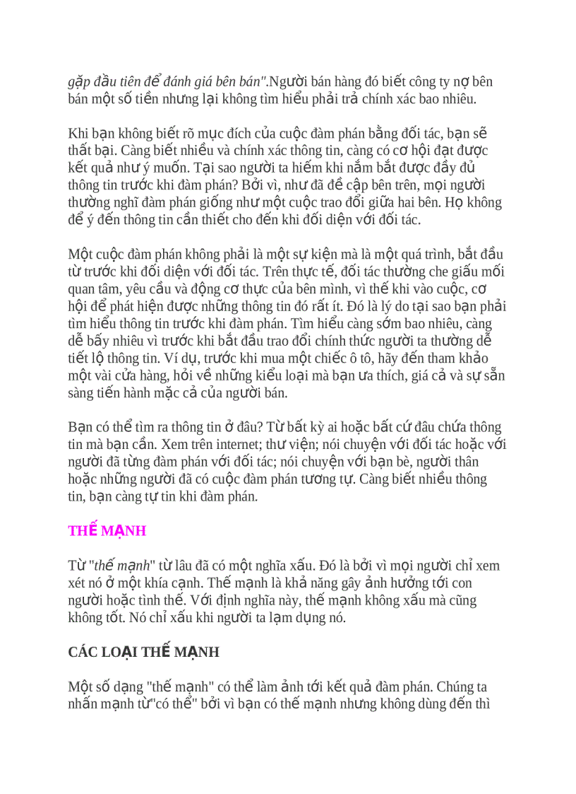 image for page 101 bí quyết đàm phán thành công