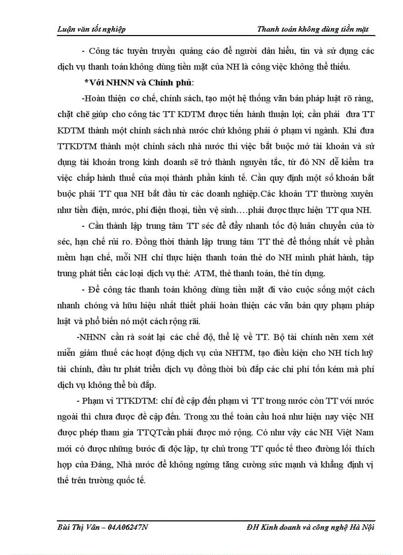 image for page Giải pháp mở rộng và hoàn thiện công tác thanh toán không dùng tiền mặt tại Ngân hàng thương mại cổ phần các doanh nghiệp ngoài quốc doanh VPBank