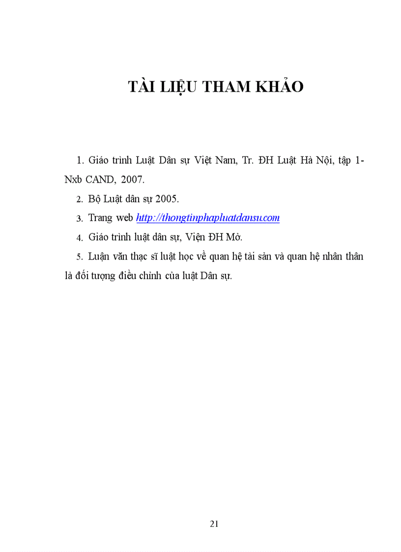 image for page Bài tập kỳ dân sự Đối tượng điều chỉnh của luật dân sự Việt Nam