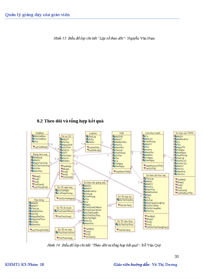 image for page Phân tích thiết kế hướng đối tượng UML Quản lý giảng dạy của giáo viên