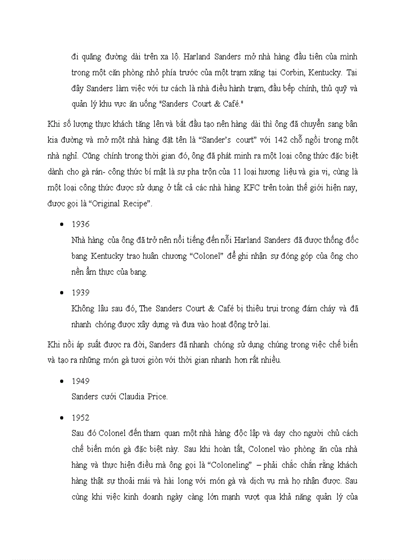 image for page Lựa chọn mô hình đầu tư và chiến lược cạnh tranh của KFC tại Việt Nam