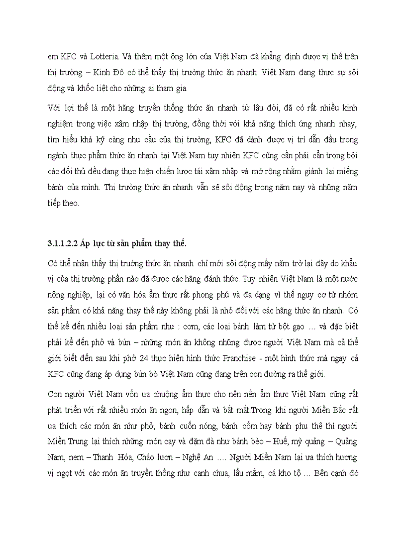 image for page Lựa chọn mô hình đầu tư và chiến lược cạnh tranh của KFC tại Việt Nam