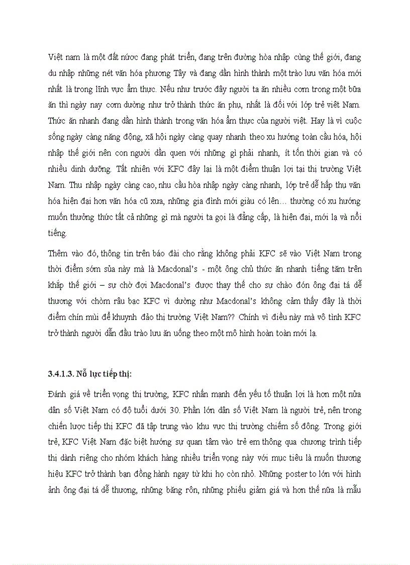 image for page Lựa chọn mô hình đầu tư và chiến lược cạnh tranh của KFC tại Việt Nam