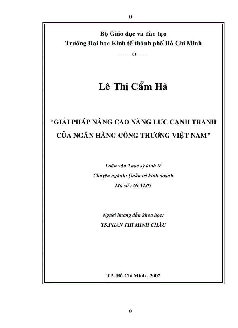 image for page Giải pháp nâng cao năng lực cạnh tranh của Ngân hàng Công thương Việt Nam