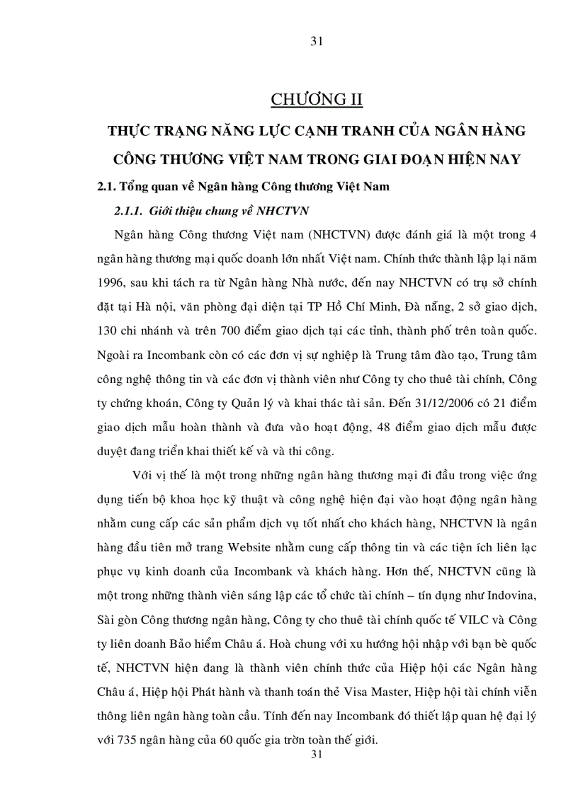 image for page Giải pháp nâng cao năng lực cạnh tranh của Ngân hàng Công thương Việt Nam
