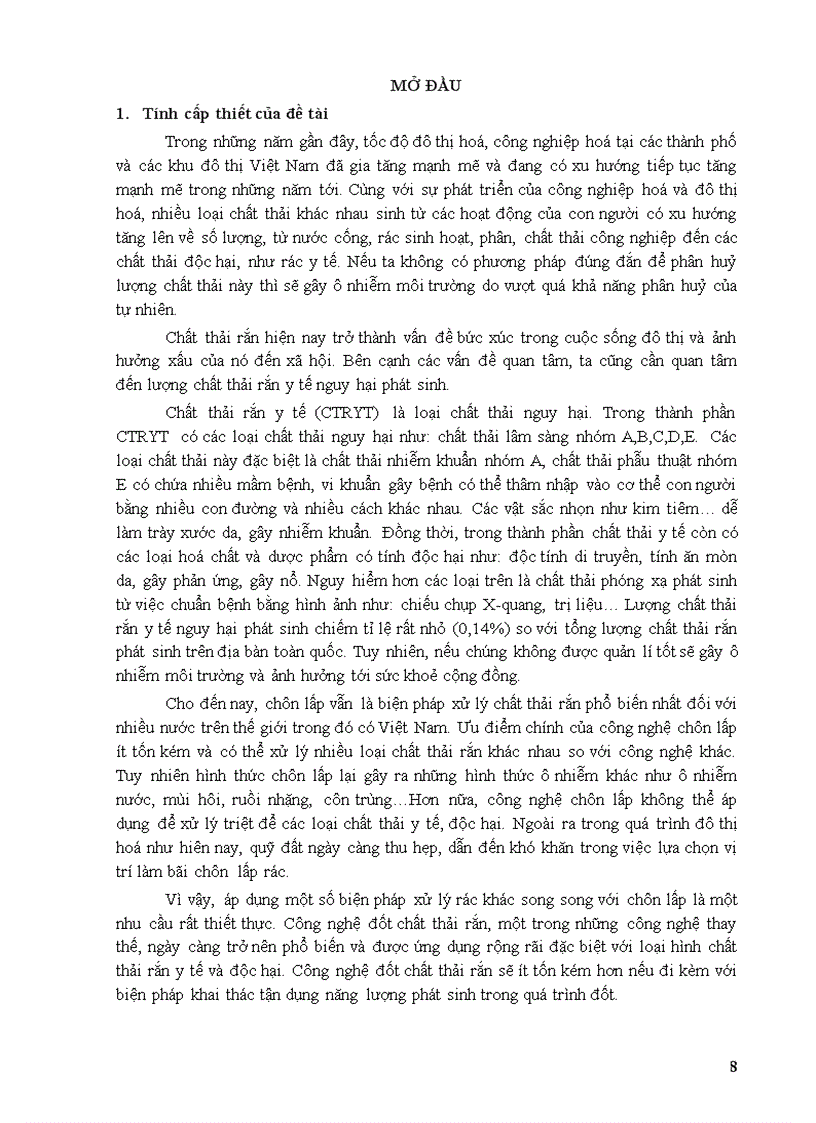 image for page Thiết kế hệ thống lò đốt chất thải y tế cho bệnh viện tỉnh Tây Ninh