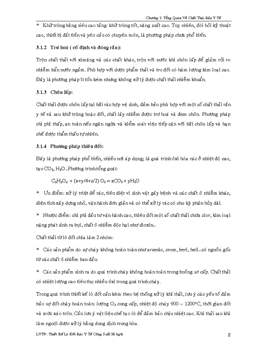 image for page Thiết kế hệ thống lò đốt chất thải y tế cho bệnh viện tỉnh Tây Ninh