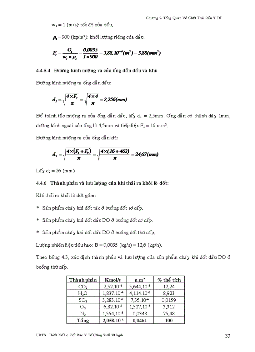 image for page Thiết kế hệ thống lò đốt chất thải y tế cho bệnh viện tỉnh Tây Ninh