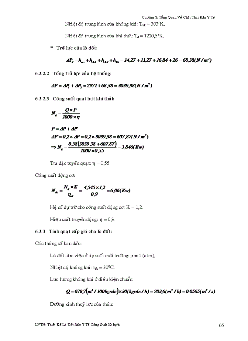 image for page Thiết kế hệ thống lò đốt chất thải y tế cho bệnh viện tỉnh Tây Ninh