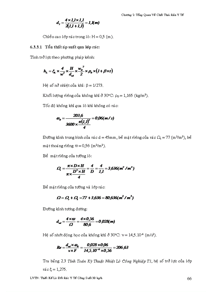 image for page Thiết kế hệ thống lò đốt chất thải y tế cho bệnh viện tỉnh Tây Ninh