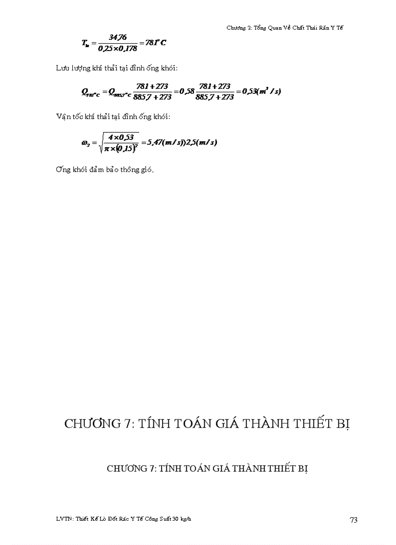 image for page Thiết kế hệ thống lò đốt chất thải y tế cho bệnh viện tỉnh Tây Ninh