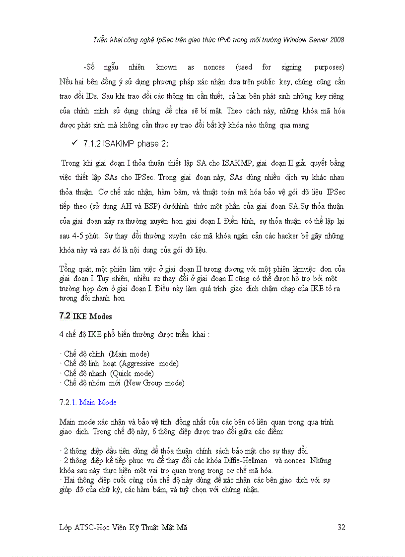 image for page Triển khai công nghệ IpSec trên giao thức IPv6 trong môi trường Window Server 2008