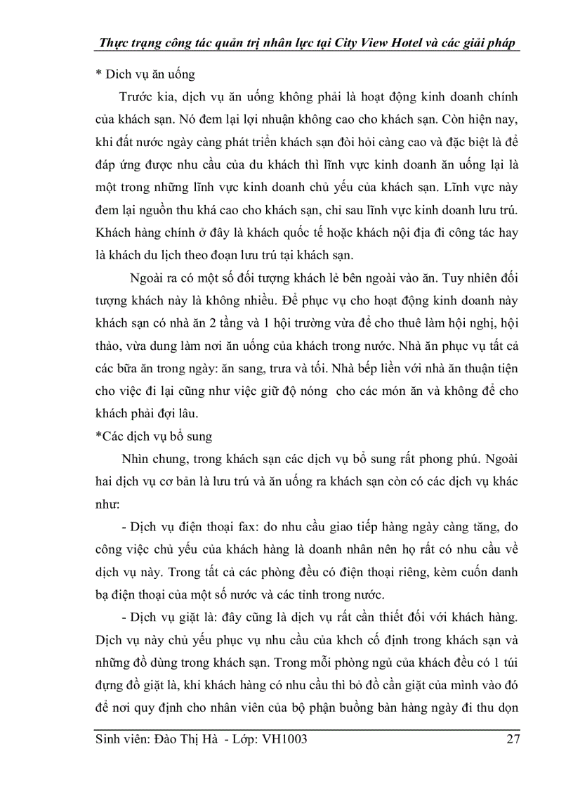 image for page Thực trạng công tác quản trị nhân lực tại khách sạn City View và một số giải pháp hoàn thiện