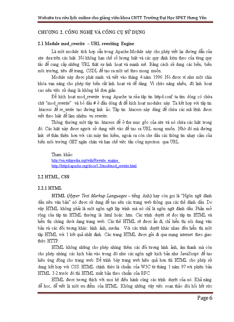 image for page Xây dựng website tra cứu thời khóa biểu online cho giảng viên khoa CNTT trường ĐH SPKế toán Hưng Yên