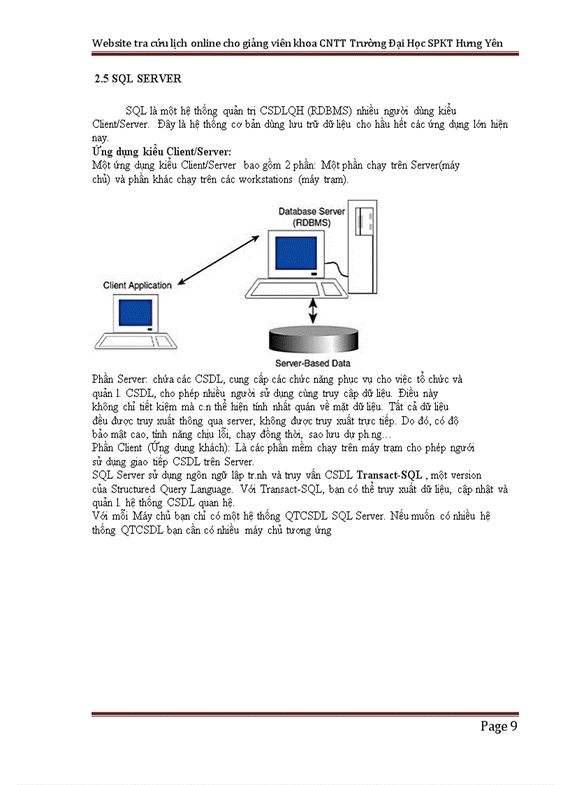 image for page Xây dựng website tra cứu thời khóa biểu online cho giảng viên khoa CNTT trường ĐH SPKế toán Hưng Yên