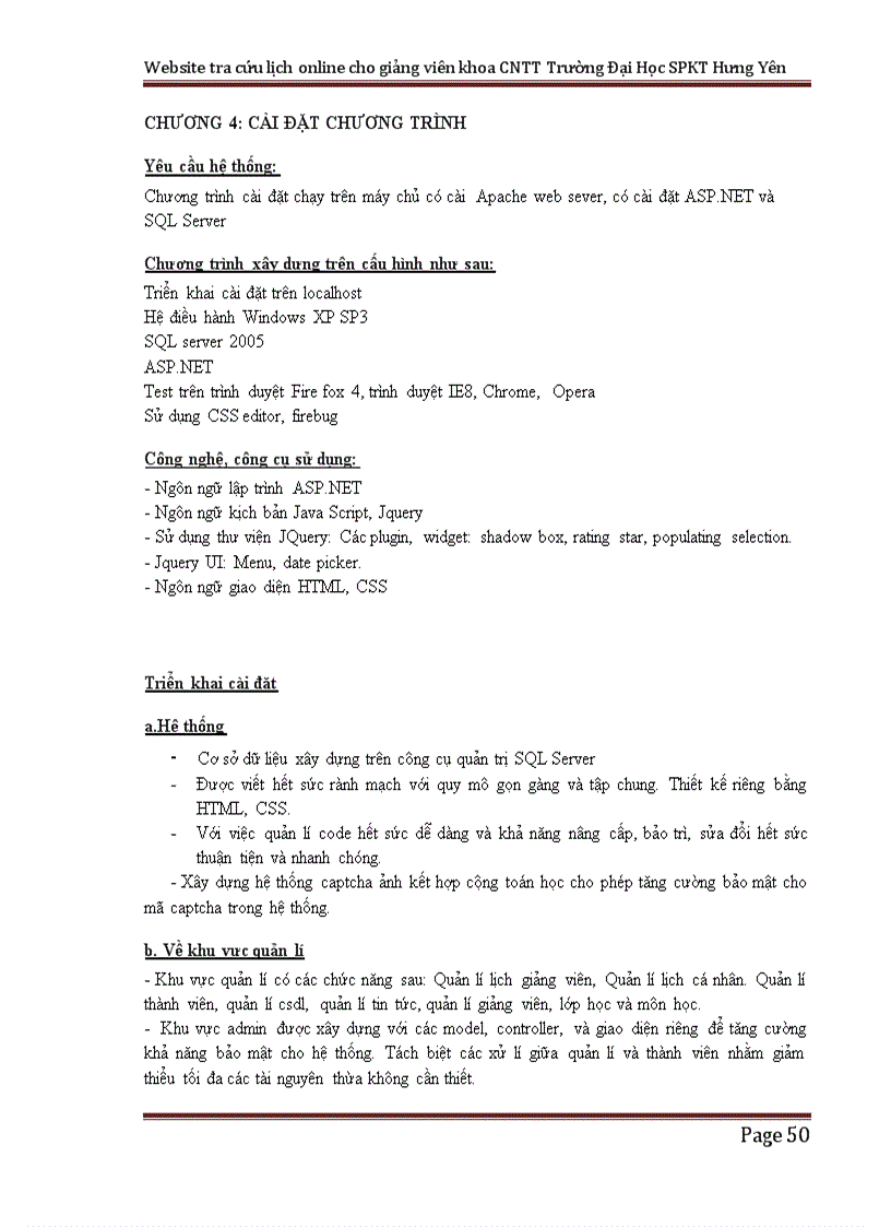 image for page Xây dựng website tra cứu thời khóa biểu online cho giảng viên khoa CNTT trường ĐH SPKế toán Hưng Yên