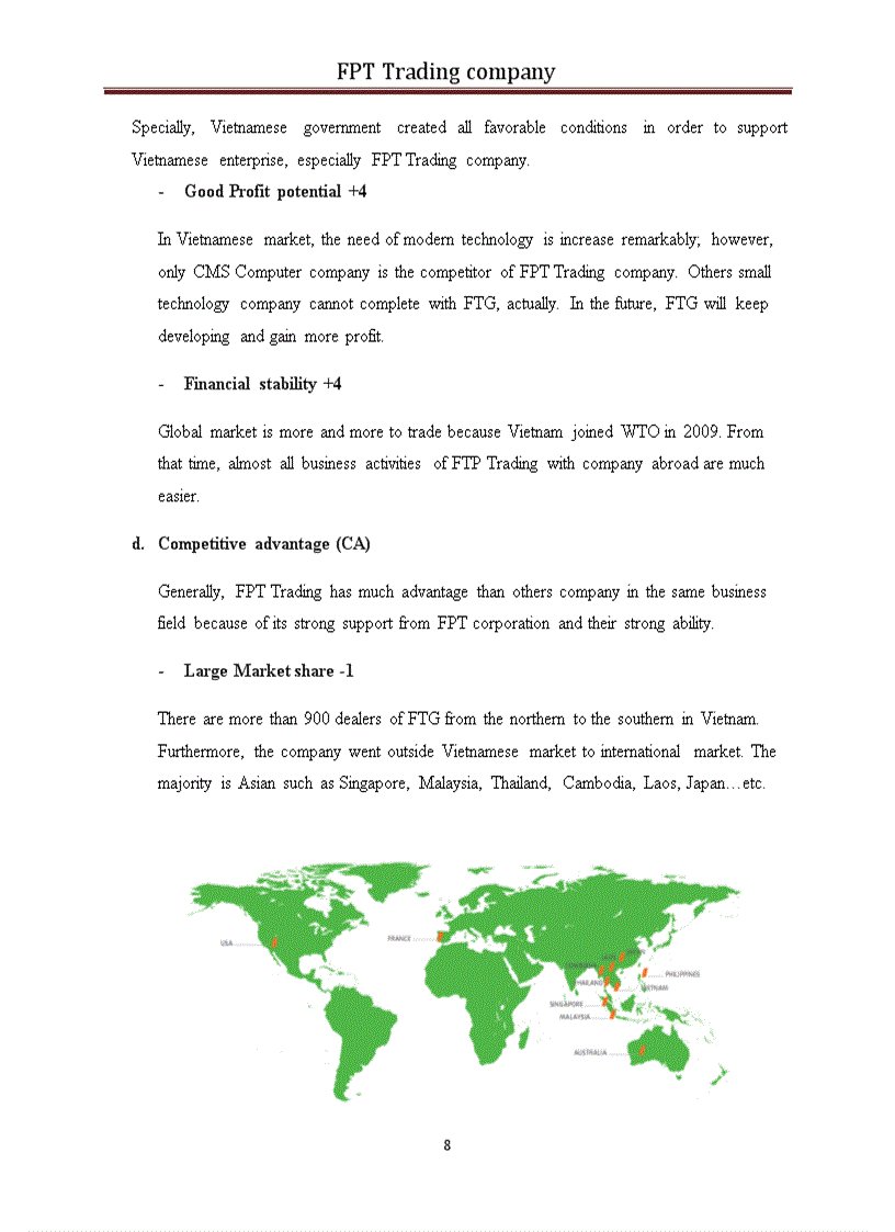 image for page FPT Trading company