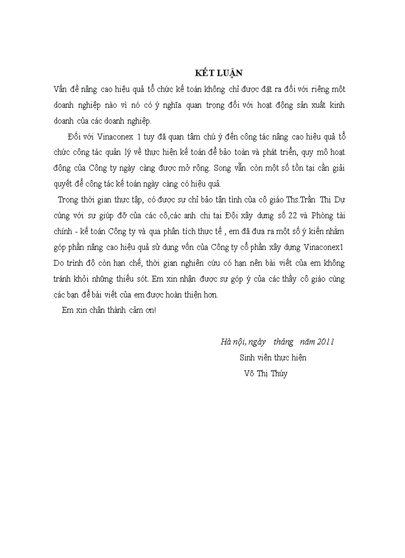 image for page Nâng cao hiệu quả sử dụng vốn của Công ty cổ phần xây dựng Vinaconex