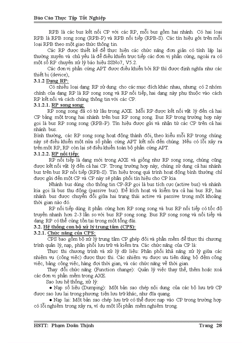 image for page Tìm hiểu nguyên lý hoạt động và những ứng dụng khai thác của các khối trong tổng đài AXE 810
