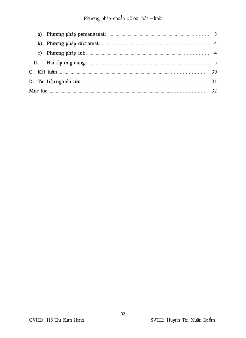 image for page Nghiên cứu phương pháp chuẩn độ oxi hóa khử trong hóa học phân tích định lượng