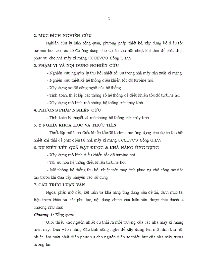 image for page Nghiên cứu thiết kế mô hình điều khiển turbine hơi trong dự án tận dụng nhiệt dư tại nhà máy xi măng Sông Gianh