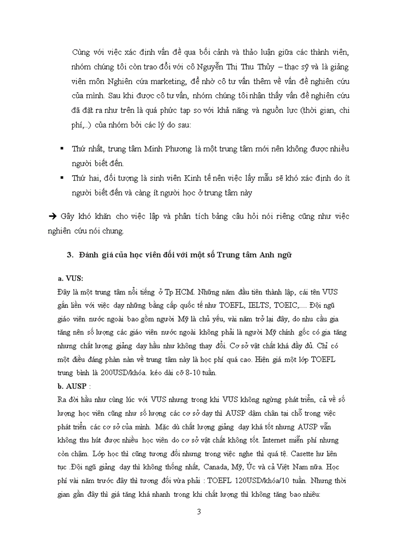 image for page Tìm hiểu sự biết đến và đánh giá của sinh viên đối với trung tâm anh ngữ Minh Phương