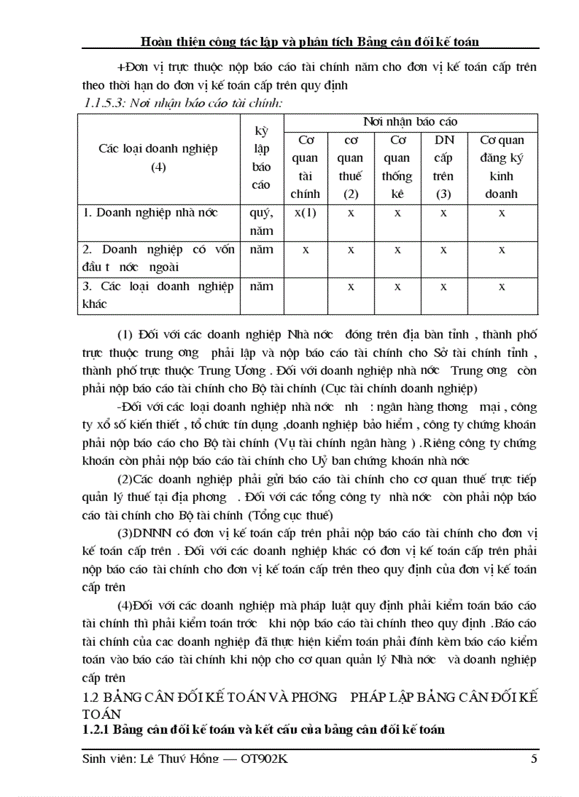 image for page Hoàn thiện công tác lập và phân tích Bảng cân đối kế toán công ty TNHH Phương Nam