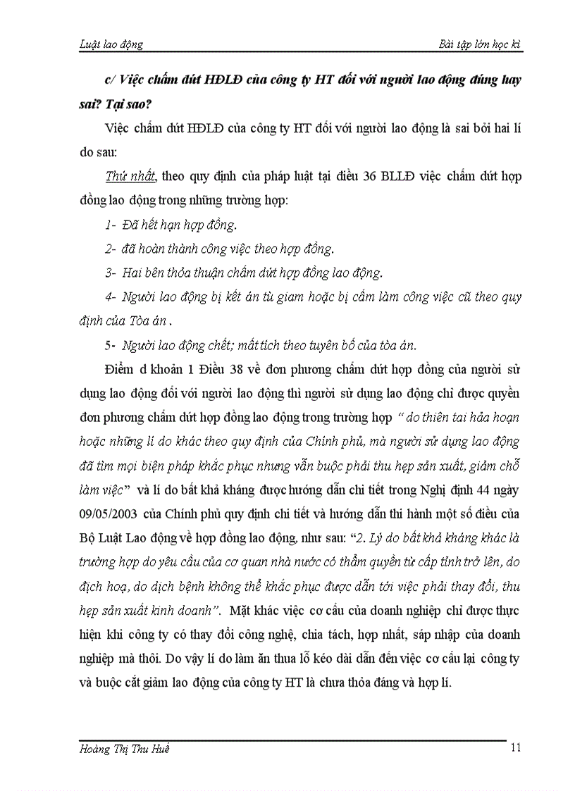 image for page 1Phân tích và bình luận về các chủ thể có quyền lãnh đạo đình công theo quy định của luật sửa đổi bổ dung một số điều của Bộ luật lao đông 2006 2 Cho tình huống