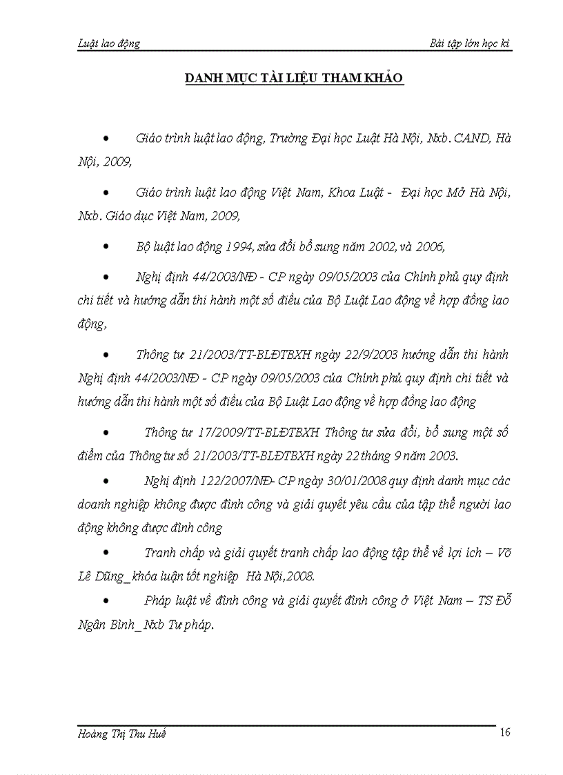 image for page 1Phân tích và bình luận về các chủ thể có quyền lãnh đạo đình công theo quy định của luật sửa đổi bổ dung một số điều của Bộ luật lao đông 2006 2 Cho tình huống