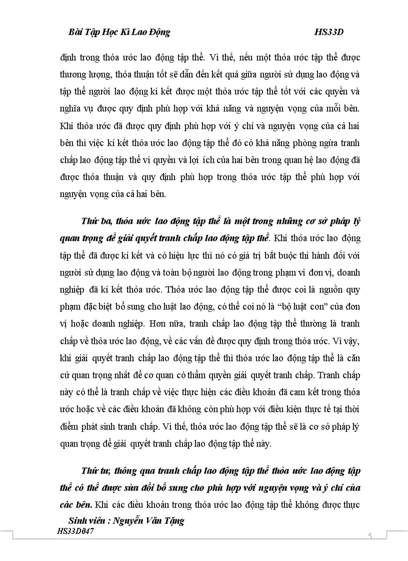 image for page IMối quan hệ giữa thoả ước lao động tập thể và tranh chấp lao động tập thể 2