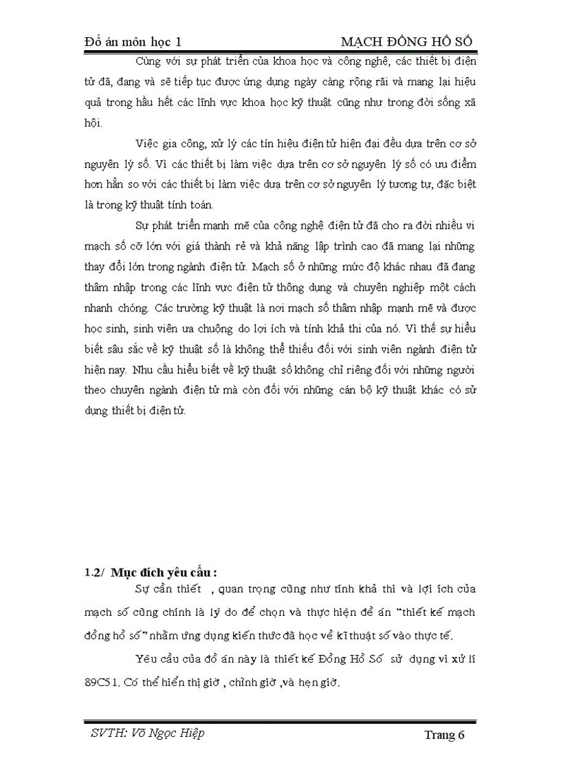 image for page Thiết kế mạch đồng hồ số