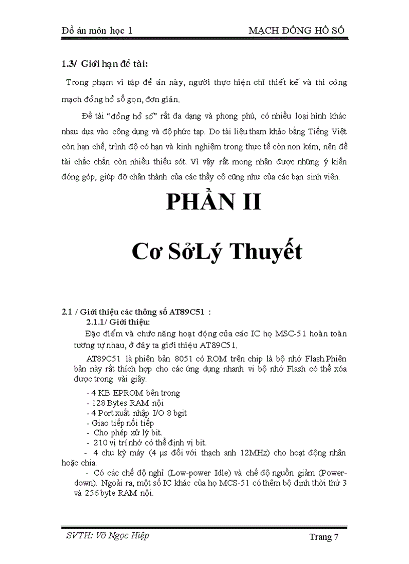 image for page Thiết kế mạch đồng hồ số