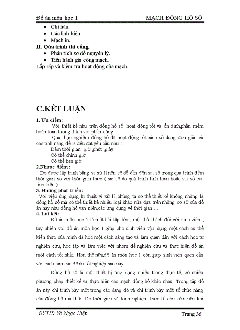 image for page Thiết kế mạch đồng hồ số