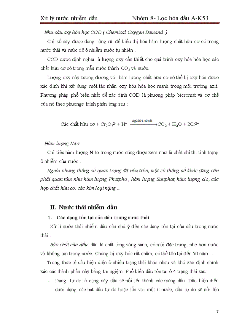 image for page Xử lí nước nhiễm dầu