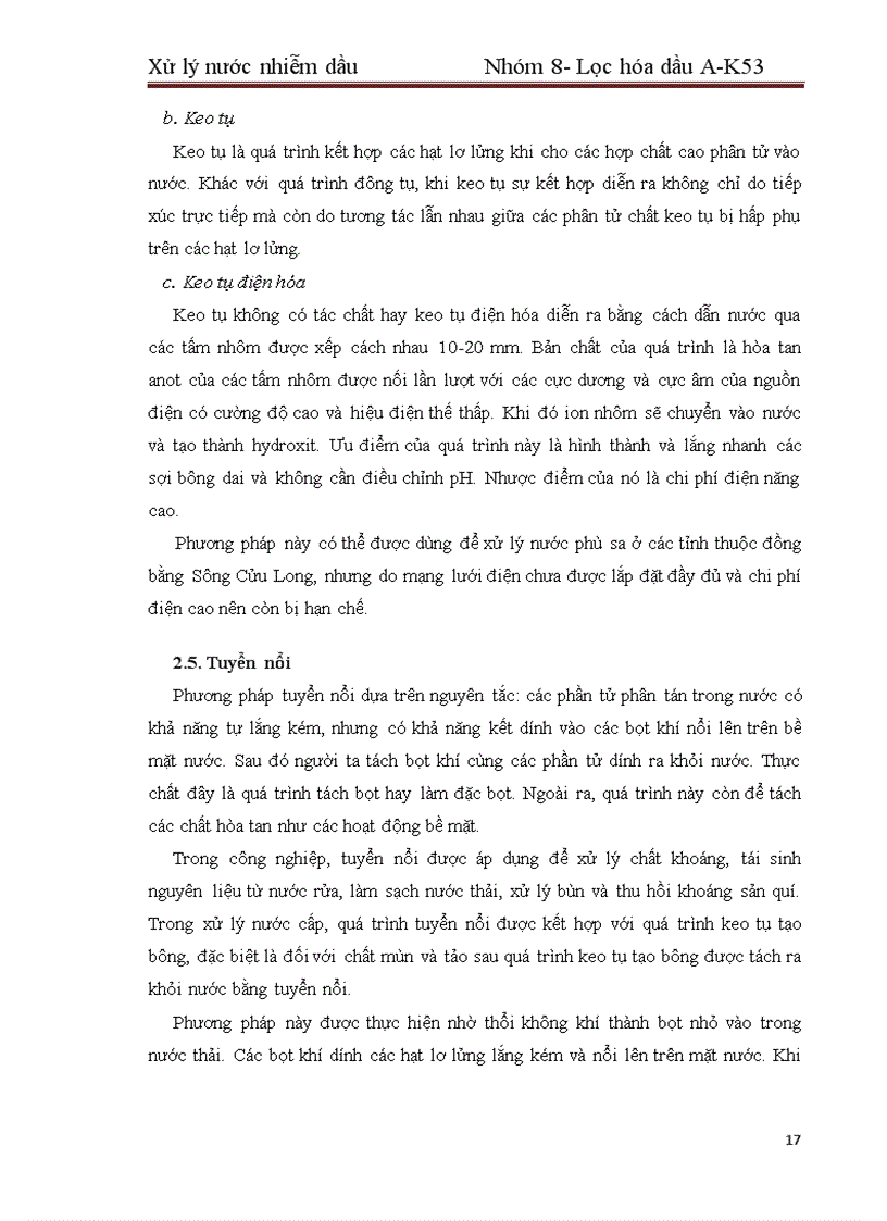 image for page Xử lí nước nhiễm dầu