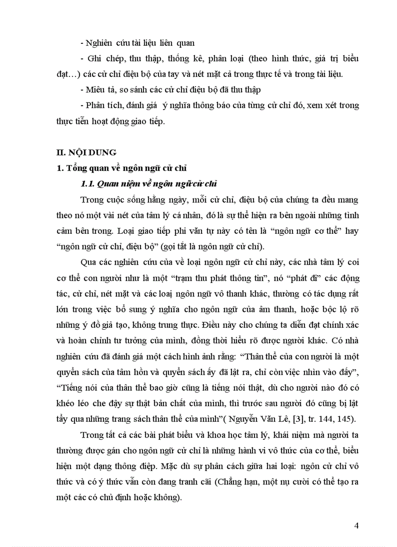 image for page Giá trị thông báo của cử chỉ tay và nét mặt trong hệ thống giao tiếp phi lời ở người việt
