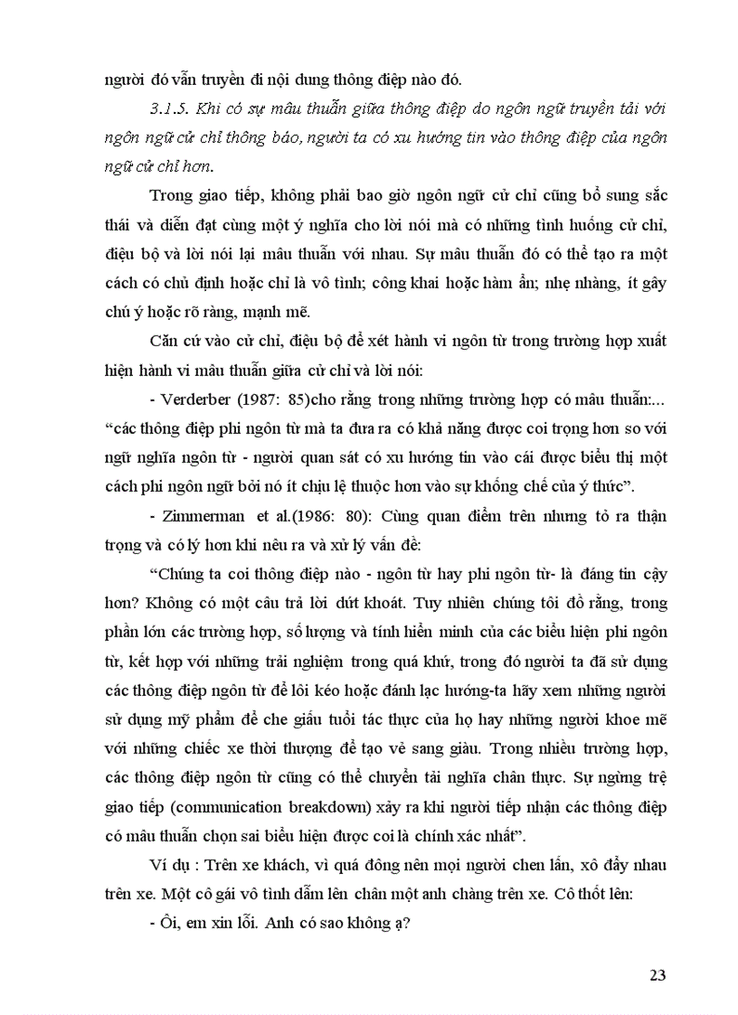 image for page Giá trị thông báo của cử chỉ tay và nét mặt trong hệ thống giao tiếp phi lời ở người việt