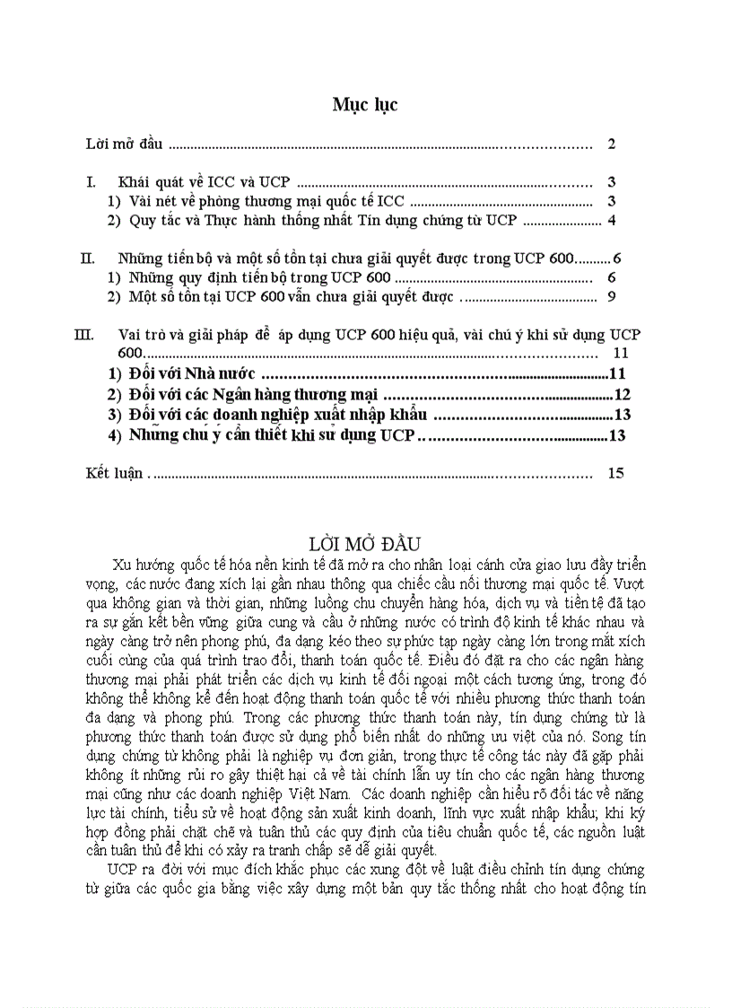 image for page Giới thiệu về UCP 600 và một số chú ý khi áp dụng