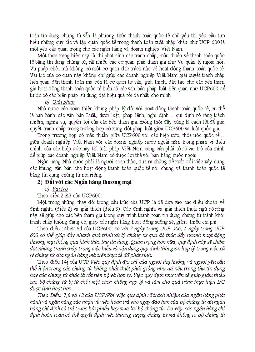 image for page Giới thiệu về UCP 600 và một số chú ý khi áp dụng