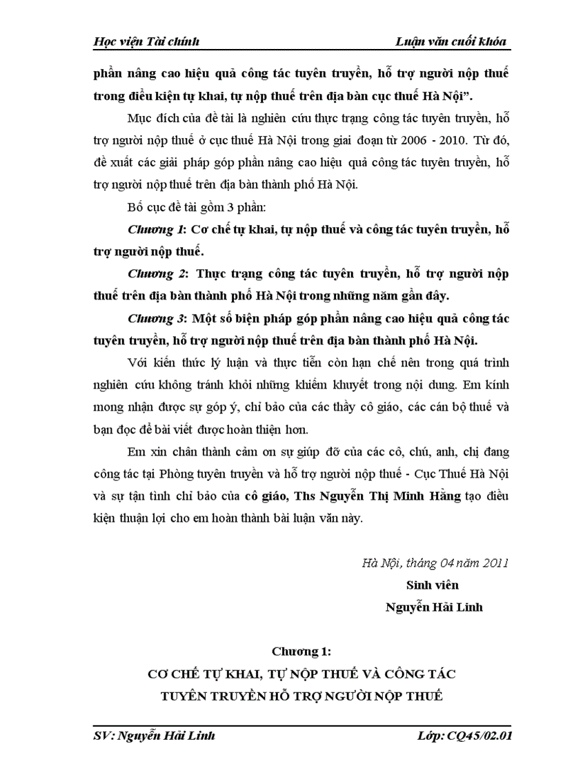image for page Một số giải pháp góp phần nâng cao hiệu quả công tác tuyên truyền hỗ trợ người nộp thuế trong điều kiện tự khai tự nộp thuế trên địa bàn cục thuế Hà Nội