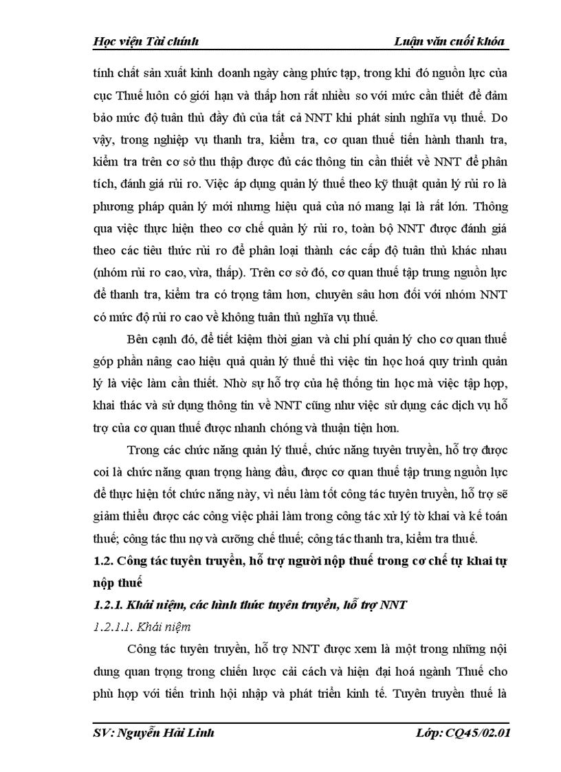 image for page Một số giải pháp góp phần nâng cao hiệu quả công tác tuyên truyền hỗ trợ người nộp thuế trong điều kiện tự khai tự nộp thuế trên địa bàn cục thuế Hà Nội