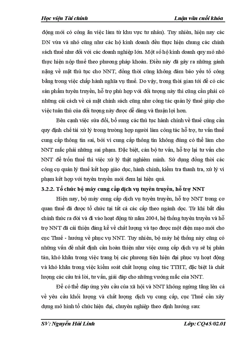 image for page Một số giải pháp góp phần nâng cao hiệu quả công tác tuyên truyền hỗ trợ người nộp thuế trong điều kiện tự khai tự nộp thuế trên địa bàn cục thuế Hà Nội